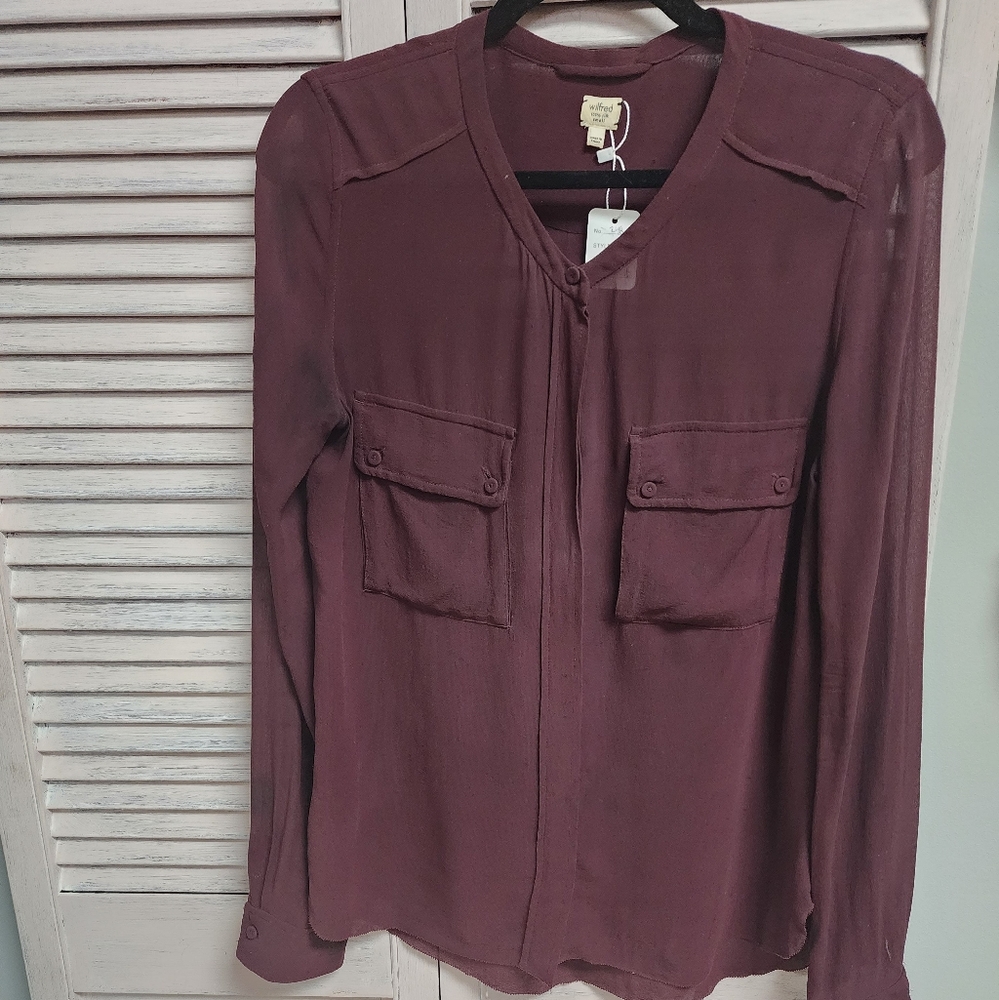 Wilfred Silk Blouse